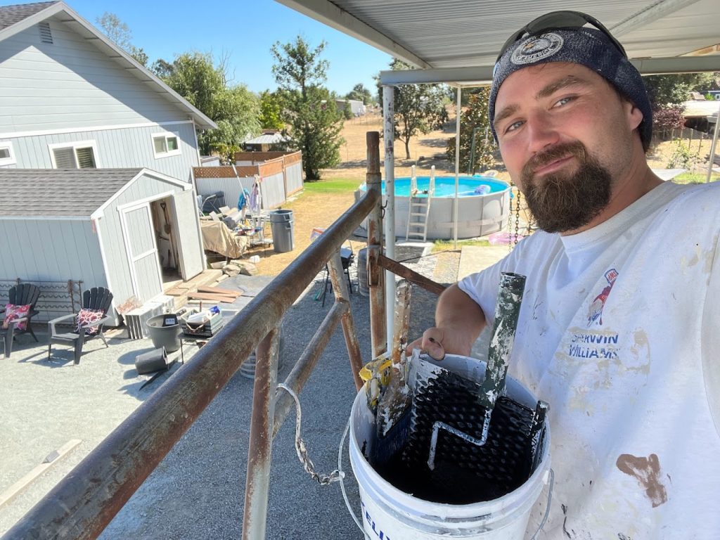 Kyle, owner and founder of Royal Kingdom Painting